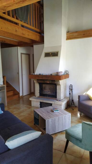 Maison De Montagne Au Calme Avec Cheminee Poubeau Bagian luar foto