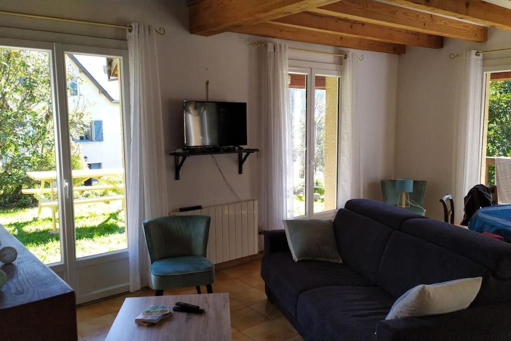 Maison De Montagne Au Calme Avec Cheminee Poubeau Bagian luar foto