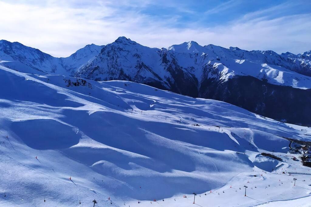 Maison De Montagne Au Calme Avec Cheminee Poubeau Bagian luar foto