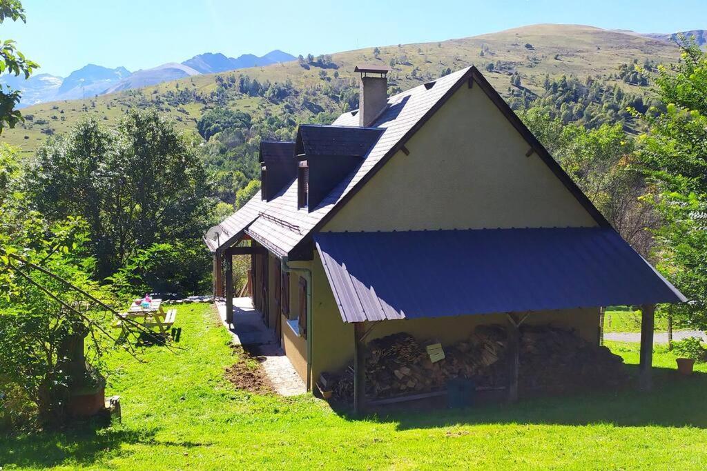 Maison De Montagne Au Calme Avec Cheminee Poubeau Bagian luar foto