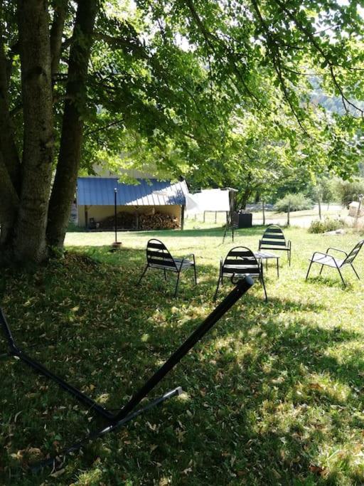 Maison De Montagne Au Calme Avec Cheminee Poubeau Bagian luar foto