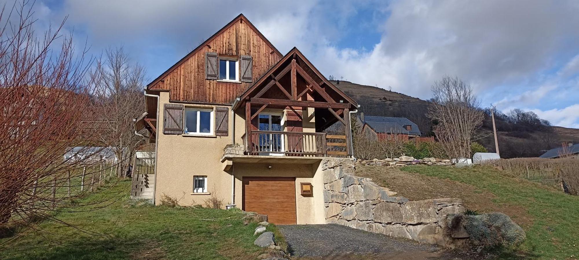 Maison De Montagne Au Calme Avec Cheminee Poubeau Bagian luar foto